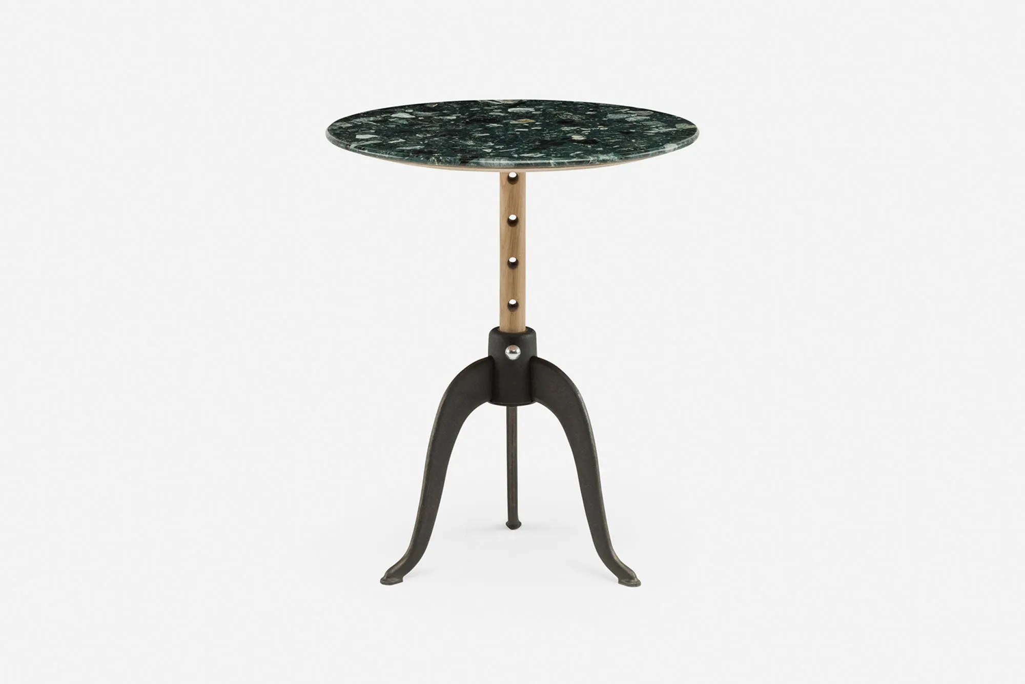 SIDEKICKS HEIGHT ADJUSTABLE TABLE WITH TERRAZZO TOP