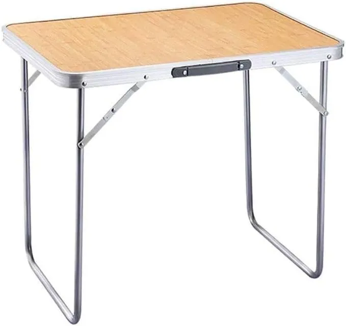 Small Folding Table, Height Lightweight Portable Aluminum Camping Table,Commercial Folding Utility Table