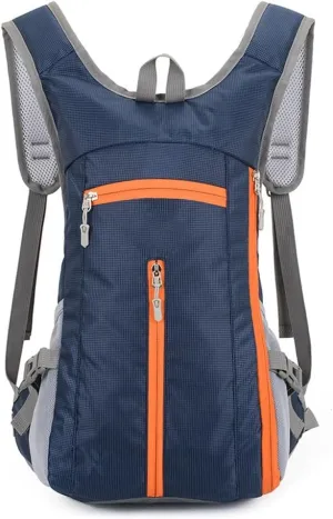 Small Running Backpack,Hydration Vest Women,Lightweight and Portable, Thickened and Breathable, Perfect for Short Trips, Camping, Cycling, Walking(Dark Blue)