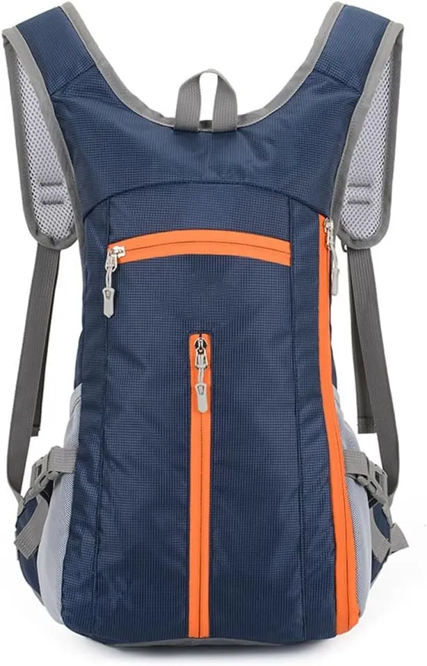 Small Running Backpack,Hydration Vest Women,Lightweight and Portable, Thickened and Breathable, Perfect for Short Trips, Camping, Cycling, Walking(Dark Blue)