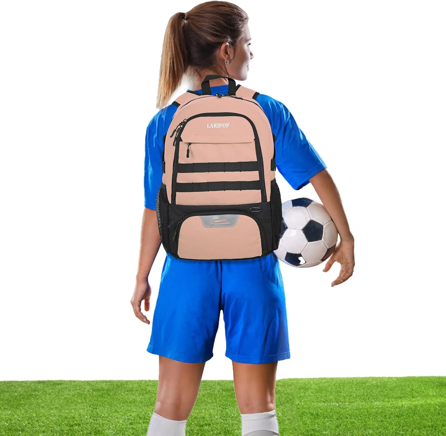 Soccer Backpack,Basketball Backpack for Basketball Accessories Training Equipment Fits Volleyball,Soccer,Sports Gifts