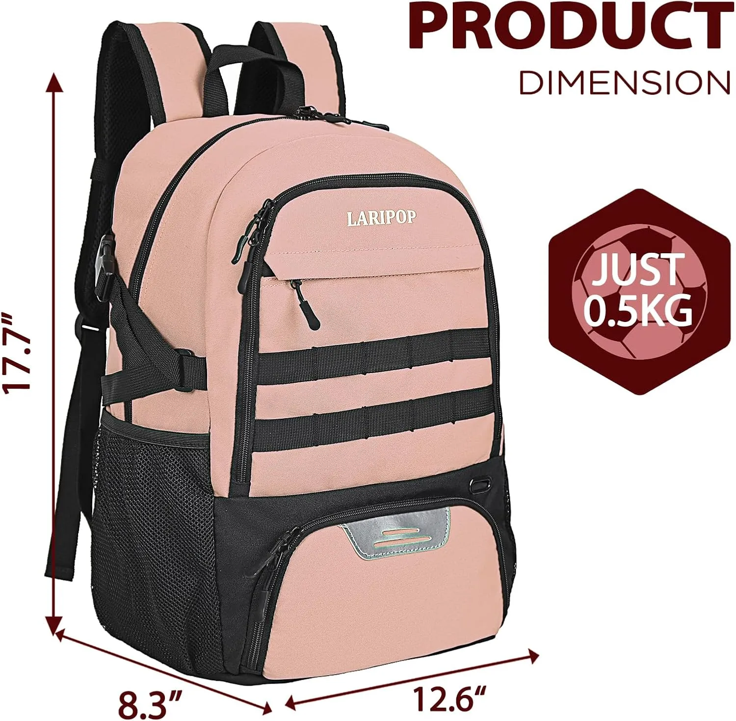 Soccer Backpack,Basketball Backpack for Basketball Accessories Training Equipment Fits Volleyball,Soccer,Sports Gifts