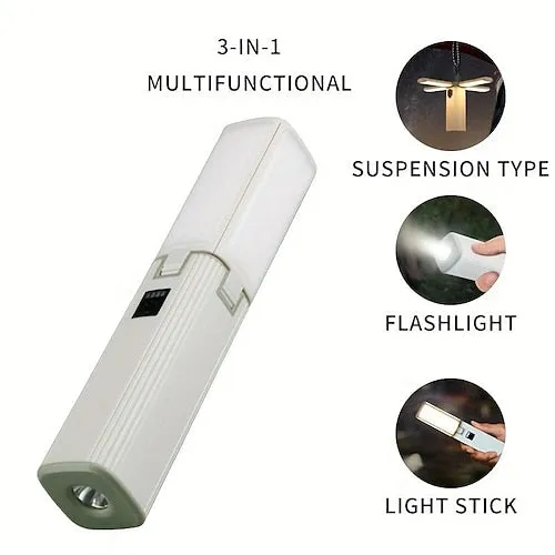Solar LED Camping Lantern, LED Retro Rechargeable Hangable Outdoor Tent Light for Outdoor Camping