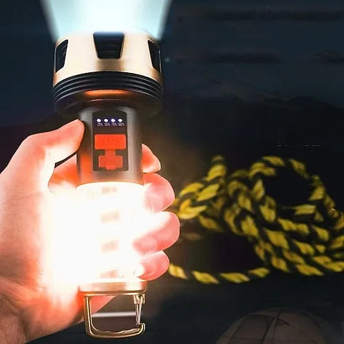 Solar LED Camping Lantern, LED Retro Rechargeable Hangable Outdoor Tent Light for Outdoor Camping