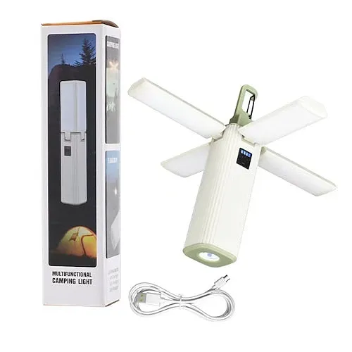Solar LED Camping Lantern, LED Retro Rechargeable Hangable Outdoor Tent Light for Outdoor Camping