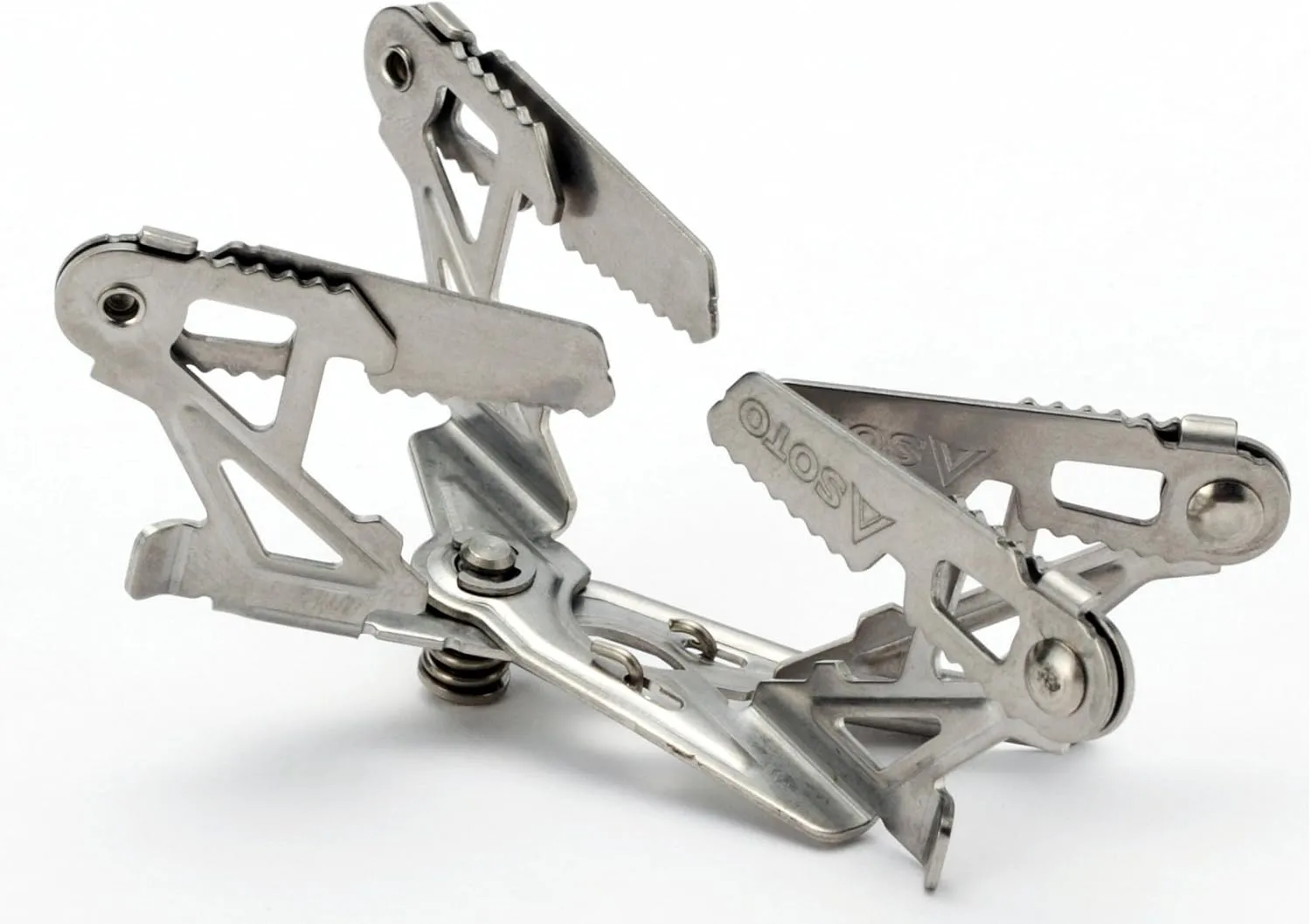 SOTO TriFlex and 4Flex WindMaster Stainless Steel Stove Stand, Lightweight, User-friendly and Stable (Stove Not Included)
