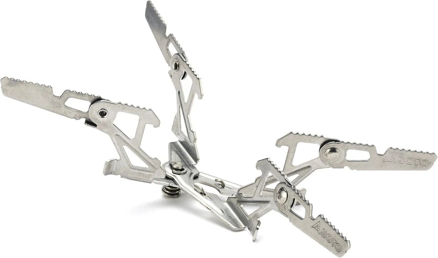 SOTO TriFlex and 4Flex WindMaster Stainless Steel Stove Stand, Lightweight, User-friendly and Stable (Stove Not Included)