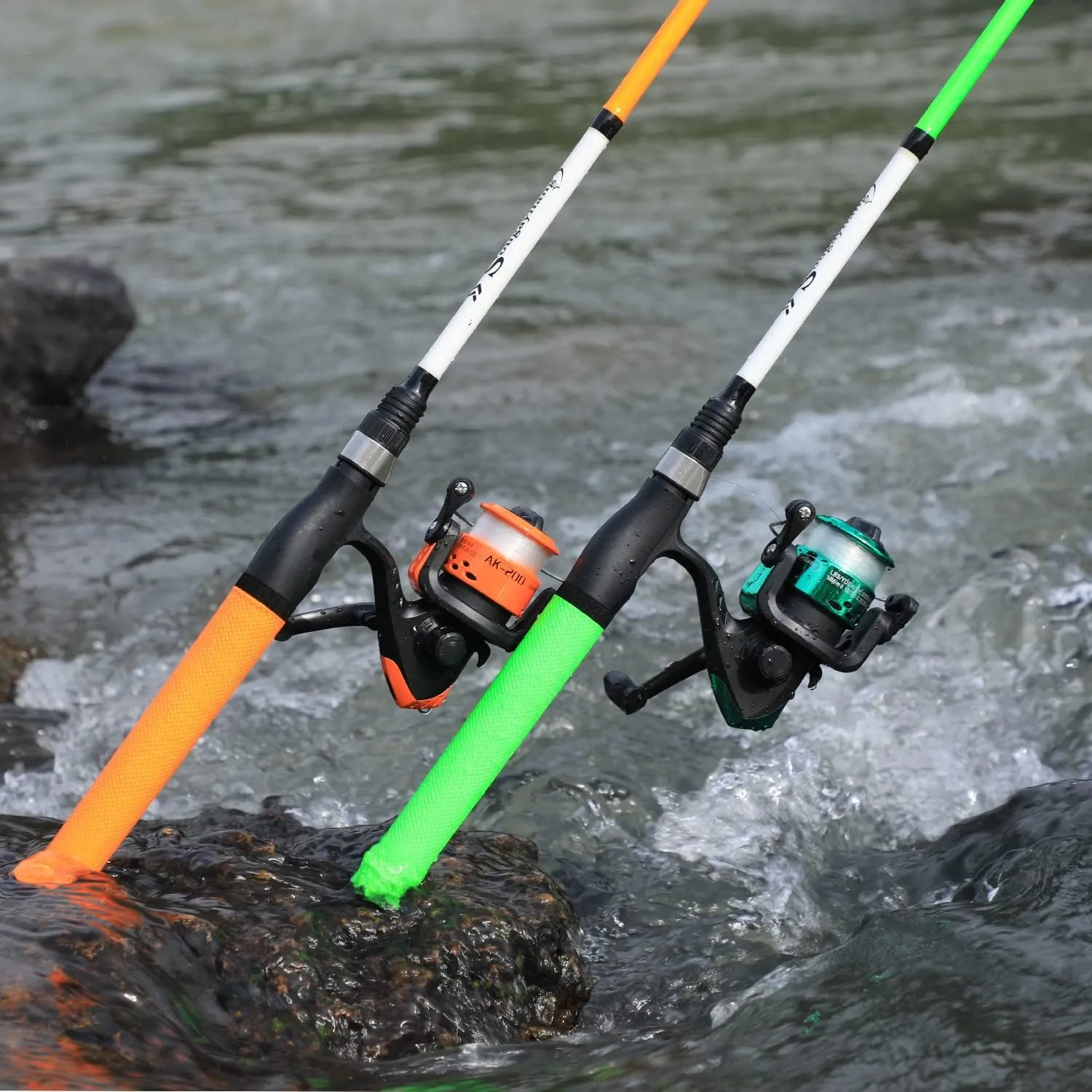 Sougayilang Fishing Rod and Reel Combo, Medium Fishing Pole with Spinning Reel, Baitcaster Combo, SuperPolymer Handle