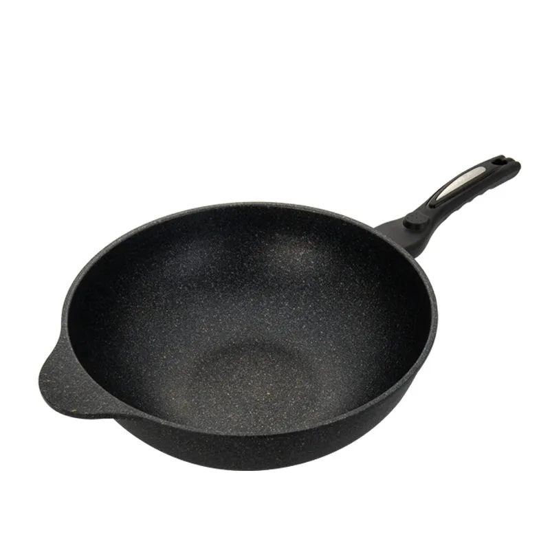 South Korean non-stick pan and smoke-free stir-frr