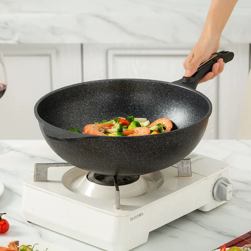 South Korean non-stick pan and smoke-free stir-frr