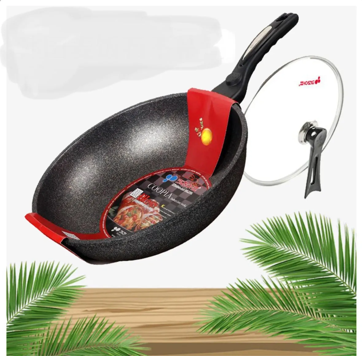 South Korean non-stick pan and smoke-free stir-frr