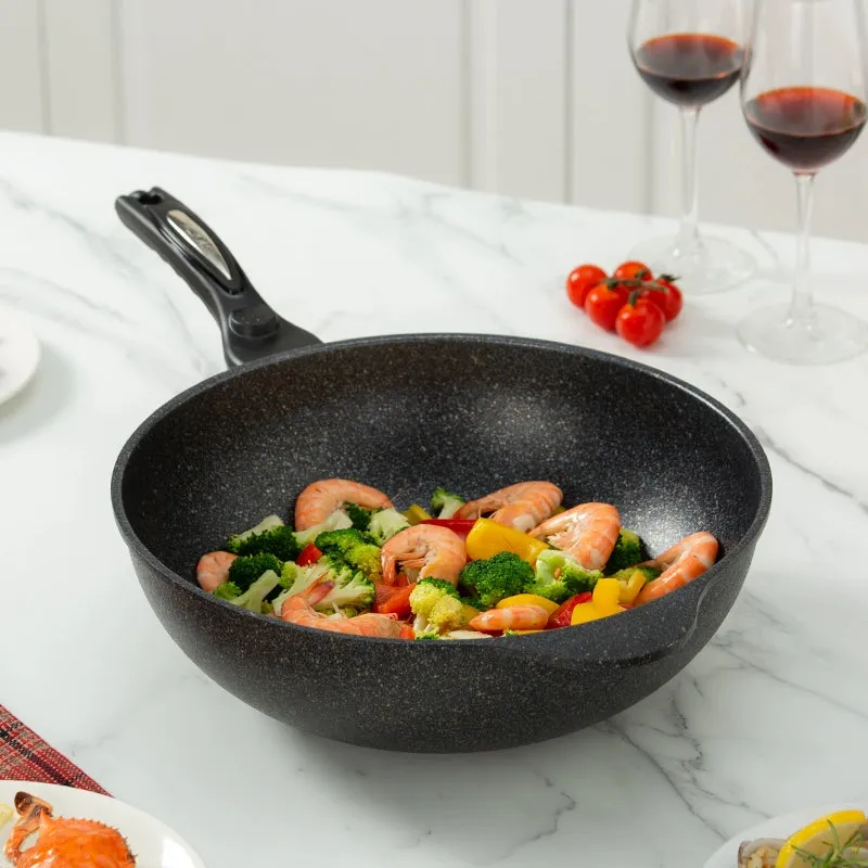 South Korean non-stick pan and smoke-free stir-frr