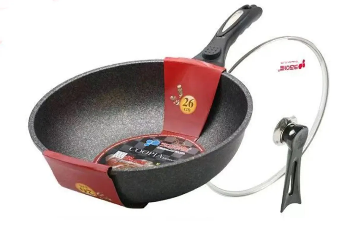 South Korean non-stick pan and smoke-free stir-frr