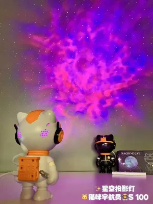 Space Cat Galaxy Projector