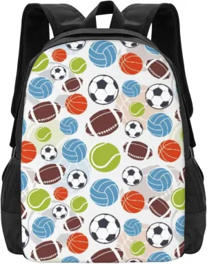Sports Ball Lightweight Packable Backpack Travel Casual Large Capacity Daypack Foldable Backpack For Men Women