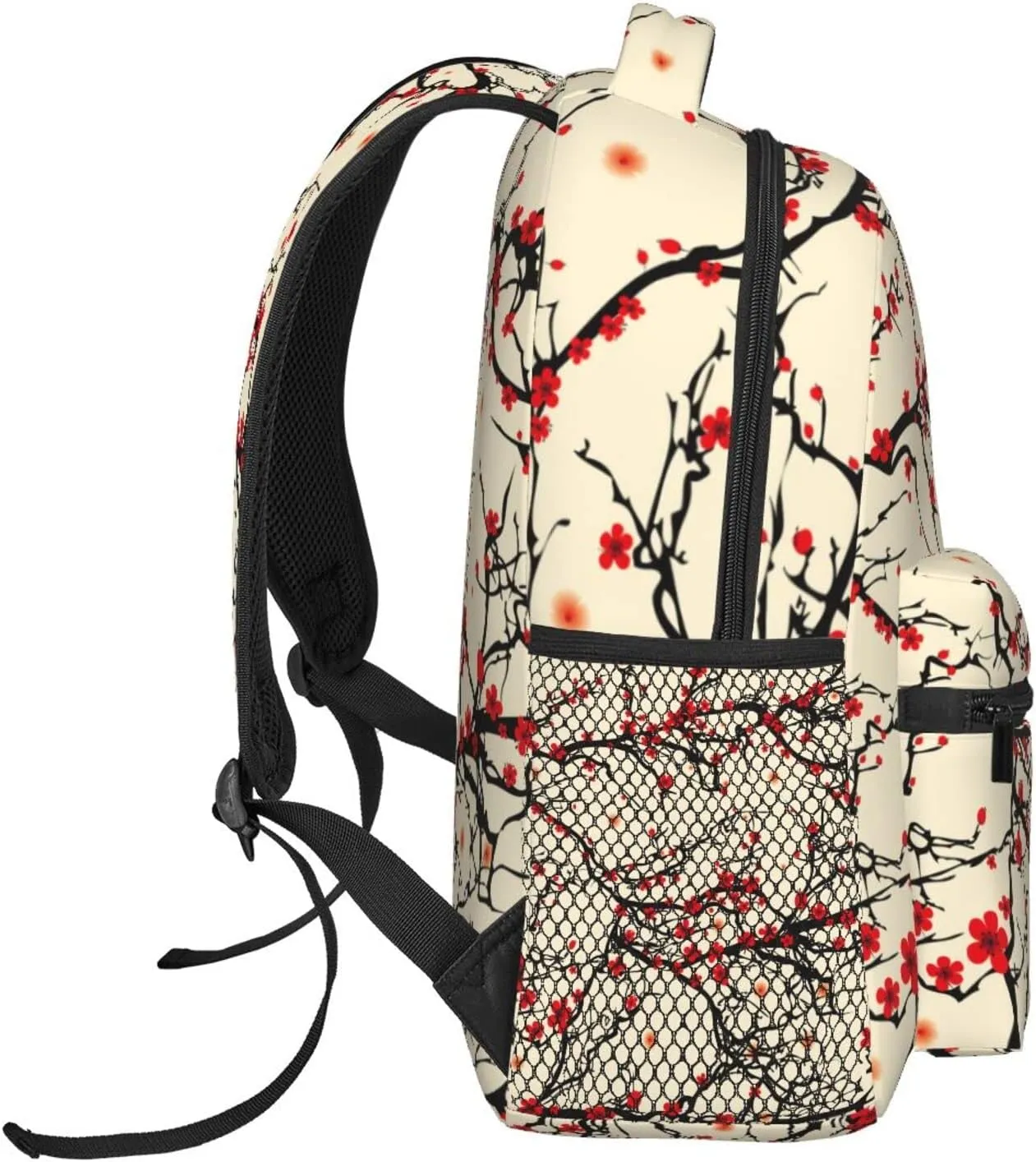 Spring Blossom Trees Cherry Flowers Backpack Lightweight Backpack for College Travel Work for Men and Women