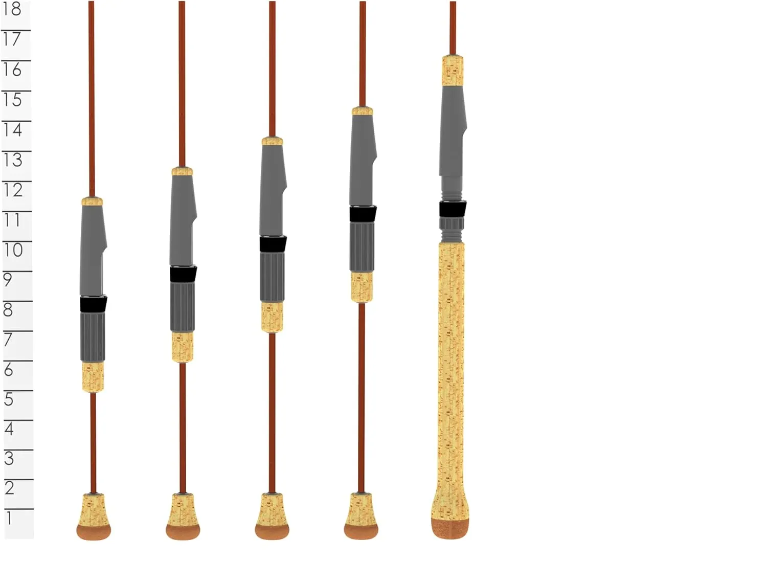 St. Croix Rods Panfish Series Spinning Rod, PNS, Durably Sensitive, Expertly Crafted Spinning Rod