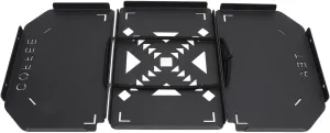 Stanley Lunch Box Steel Table Top, Folding Stanley Lunch Box Table Top, Aluminium Alloy Stanley Lunchbox Table, Portable Camping Table Board, Black, Camping and Fishing Accessory