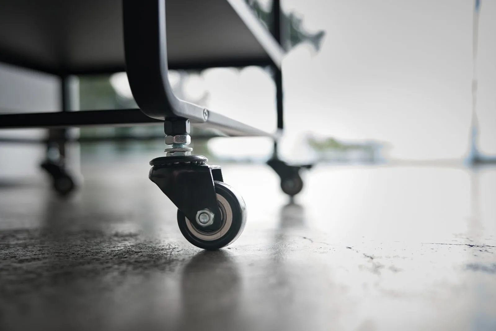 Steel Rolling Utility Cart (32" H)