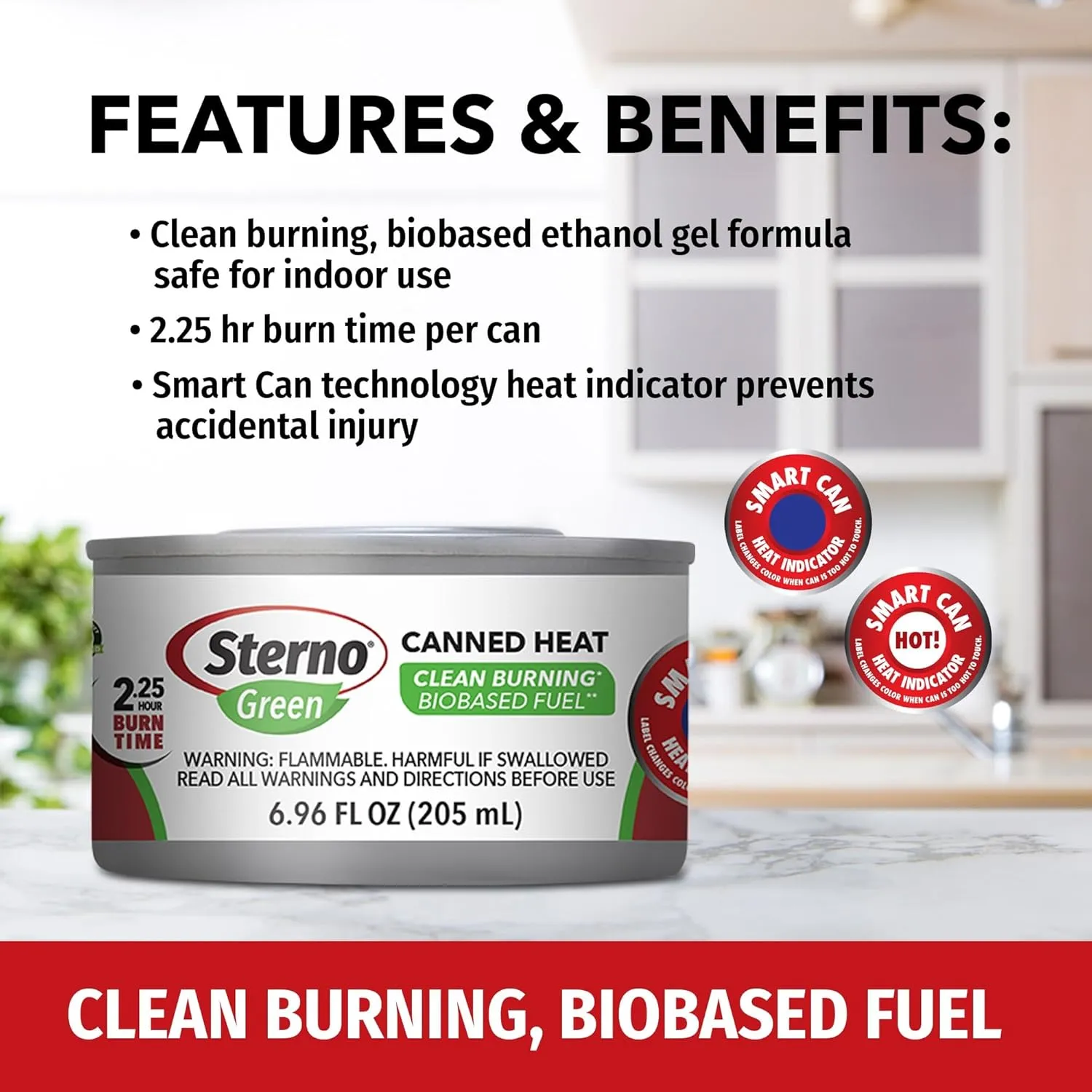 Sterno 2.25 Hour 12 Pack Green Canned Heat with 2 Pack Folding Stove and Wind Shield
