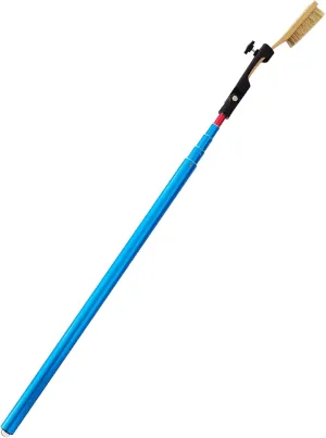 Stick Clip Rock Climbing Brush with Extendable Pole| Angle Adjustable Bouldering Chalk Brush Climbing Sticks
