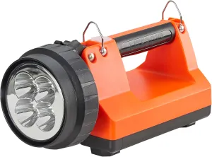 Streamlight 45855 E-Spot LiteBox 1500-Lumen 110000 Candela Rechargeable Spot Beam Lantern with Vehicle Mount System, Direct Wire DC Charging Rack, and Heavy Duty Shoulder Strap, Orange