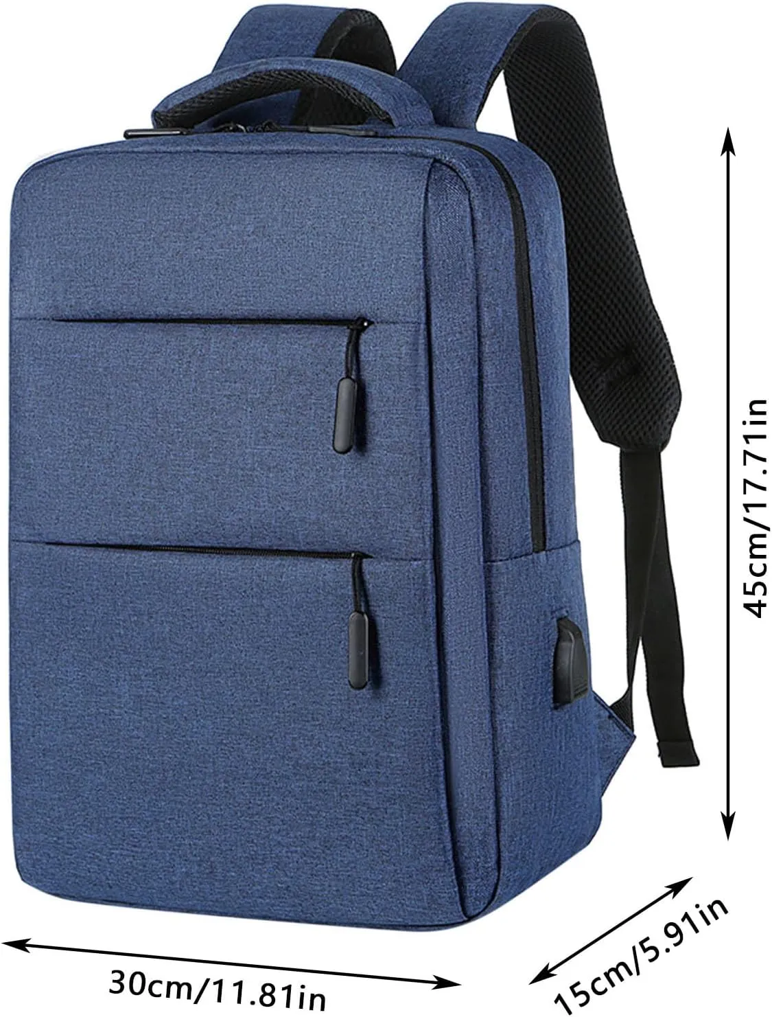 Student Backpack Fashionable New Pattern Simple Solid Color Large Capacity Comfortable Shoulder Men (Grey, One Size)