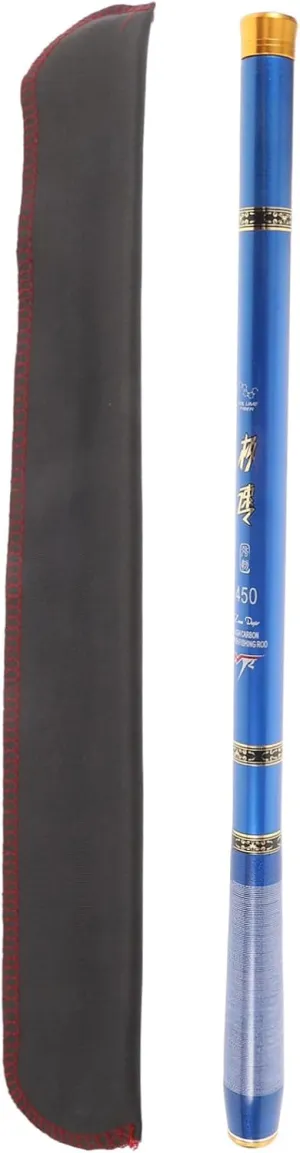 SUPVOX 2pcs Fishing Pole Carbon Fiber Fishing Rod Telescopic Fishing Rod Boat Fishing Rod Portable