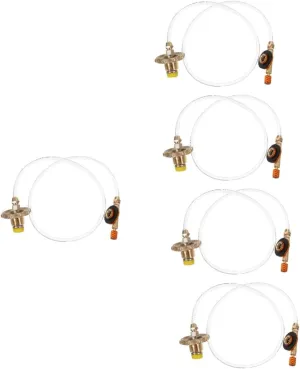 SUPVOX Copper Gas Adapter Converter Outdoor Camping Stove Adapter Plastic Camping Stove Camping Stove Adapter