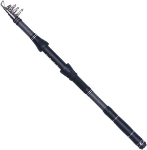 SUPVOX Travel-Friendly 2.1m Spinning Fishing Rod Short Saltwater Carbon Fiber Pole Precision Guides