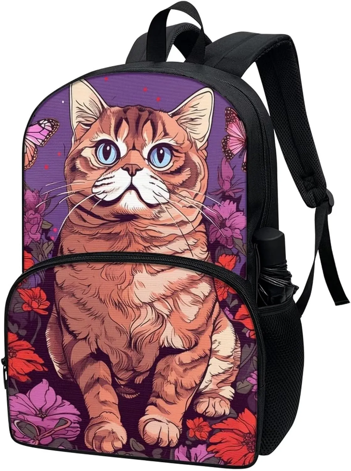 SYtrade Kids Backpack Cute Lightweight Cat Backpack for Boys Girls School bag