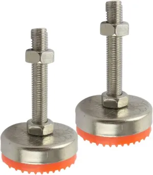 Table Leg Extenders,Adjustable Feet for Furniture,2pcs Adjustable Furniture Thread Leveling Feet for Sofa,Cabinet,Workshops,Offices Foot Cups