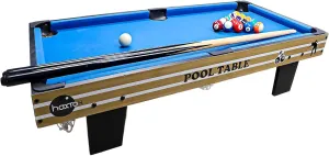 Table Top Mini Pool Table 40" Portable Pool Table Game Set for Kids Adults Families in Playroom Game Room or Bedroom Includes Billiard Table Balls Cue Sticks Chalk Brush and Triangle (36" Pool Table)