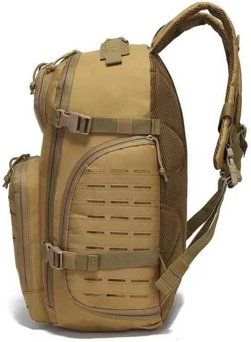 Tactical Backpack Military Molle Hiking 36-55L Outdoor camouflage bag waterproof tactical camouflage