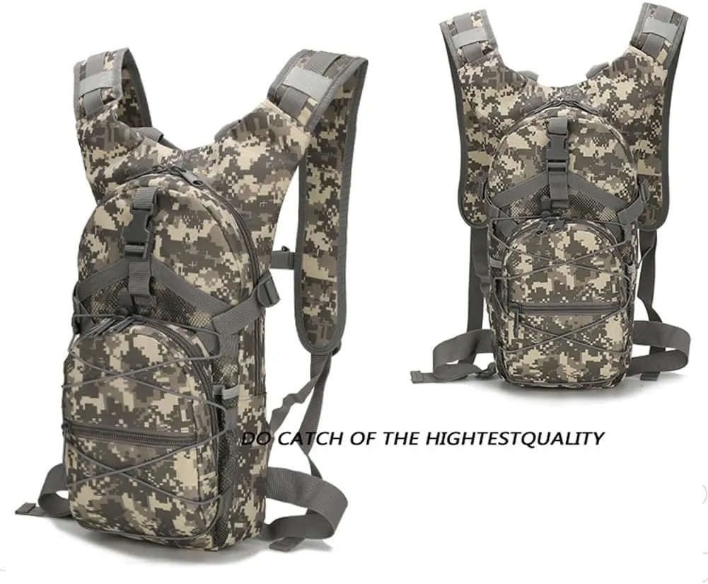 Tactical Backpack Small Military Daypack Assault Pack Rucksack Bag for Travel Hiking Running Outdoor Sports (ACU)