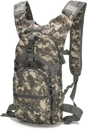 Tactical Backpack Small Military Daypack Assault Pack Rucksack Bag for Travel Hiking Running Outdoor Sports (ACU)