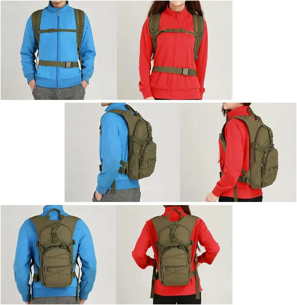 Tactical Backpack Small Military Daypack Assault Pack Rucksack Bag for Travel Hiking Running Outdoor Sports (ACU)