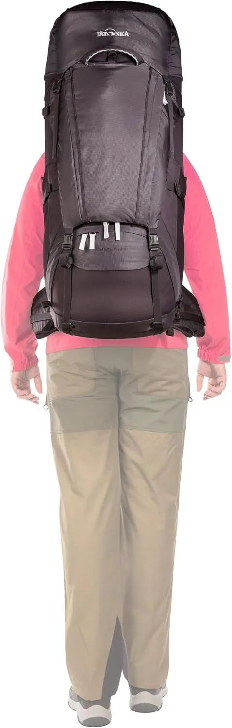 Tatonka Women Trekking Backpack with Front Opening, Midnight Plum, 60   10 Liter
