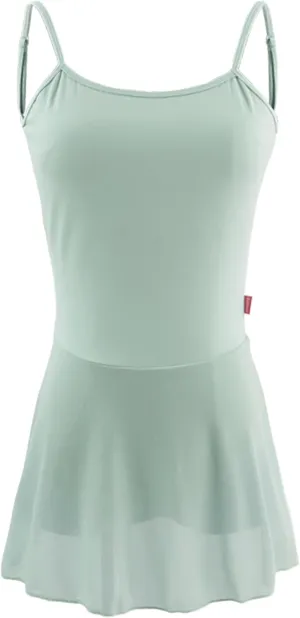 Teen Girls Women Mesh Skirted Leotards for Women Ballet, Dance Dress for Training, Skating