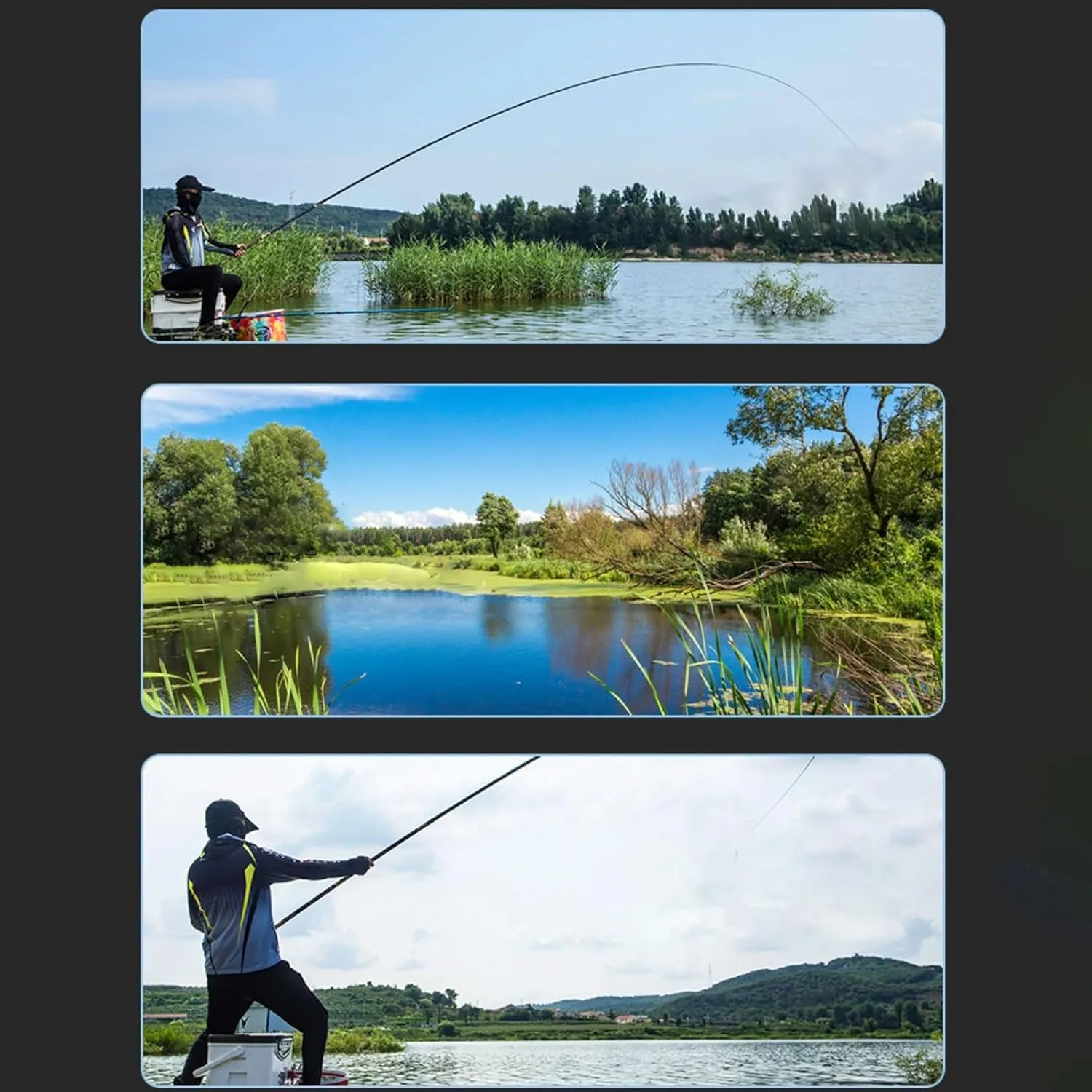Telescopic Fishing Rod Carbon 8m 9m 10m 11m 12m 13m Fishing Pole Jigging rods Long Range Rivers Lakes Reservoirs Streams