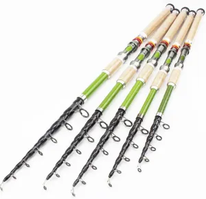 Telescopic Fishing Rod Retractable Fishing Pole Rod Portable Saltwater 2.1M-3.6M MH