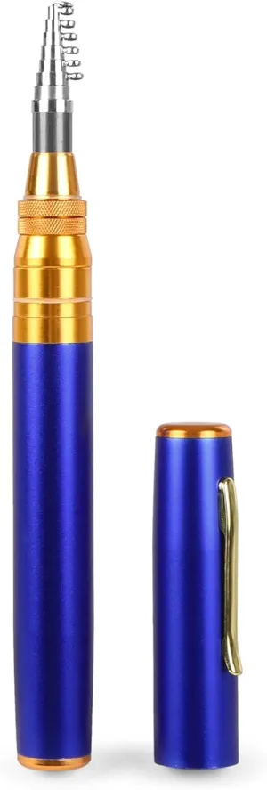 Telescopic Fishing Rod, Telescopic Pocket Pen Fishing Rod Mini Fishing Accessories Fishing Pole Pocket Fishing Rod with Mounting Hook Design for Travel Saltwater Freshwater