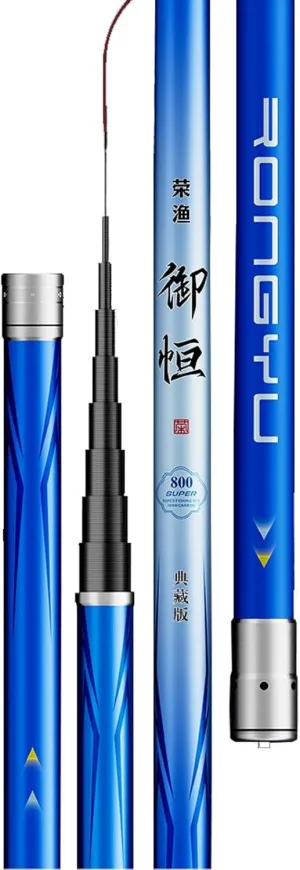 Telescopic Fishing Rods 8m 9m 10m 11m 12m 13m Carbon Fiber Rod Super Hard Carp Fishing Pole Travel rods Long Distance Big Fish Fishing Gear
