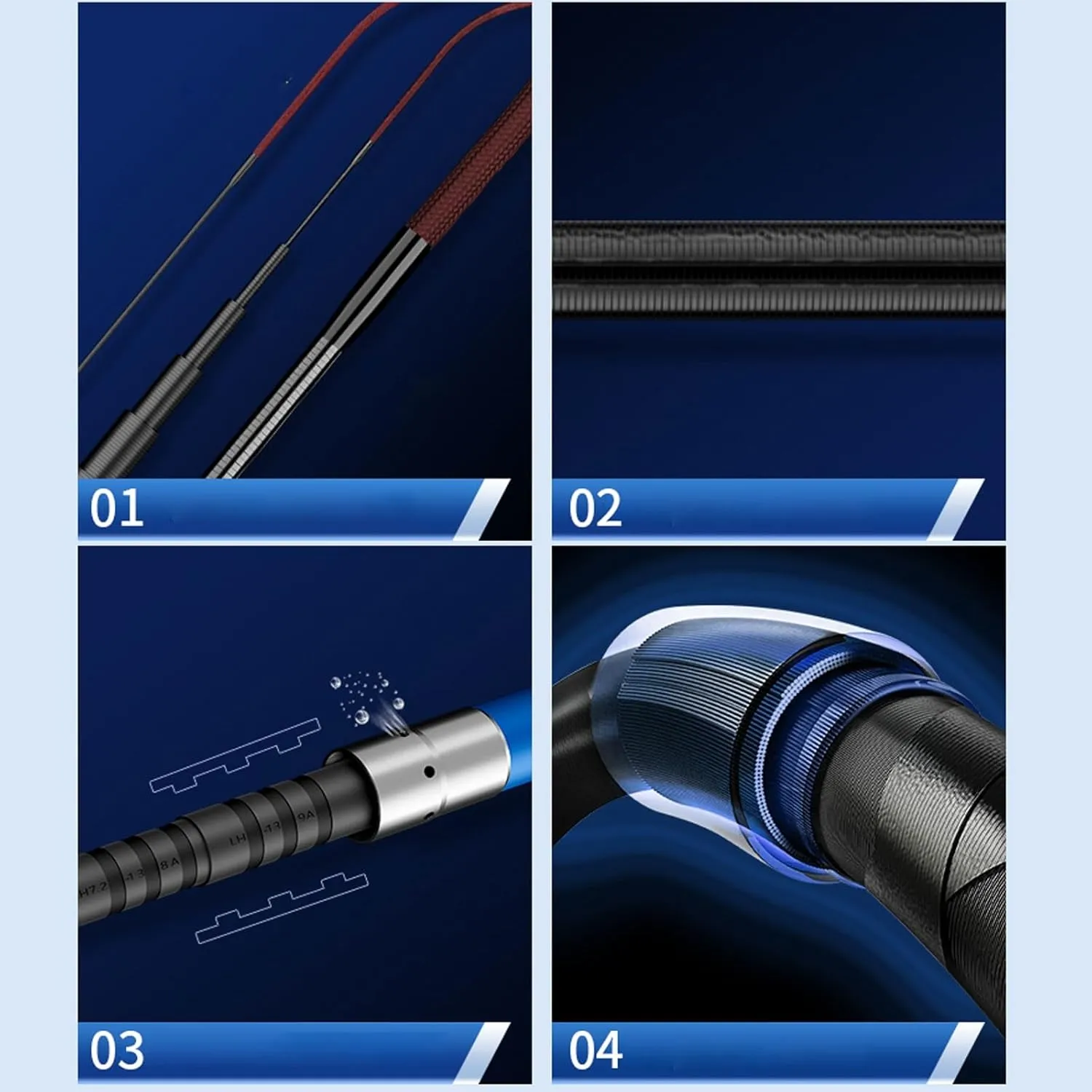 Telescopic Fishing Rods 8m 9m 10m 11m 12m 13m Carbon Fiber Rod Super Hard Carp Fishing Pole Travel rods Long Distance Big Fish Fishing Gear