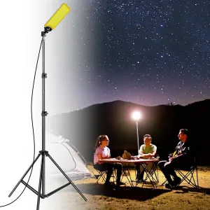 Telescopic LED Camping Lights 18000 Lumens - Tripod, Remote Control, Outdoor Telescoping Light with Stand