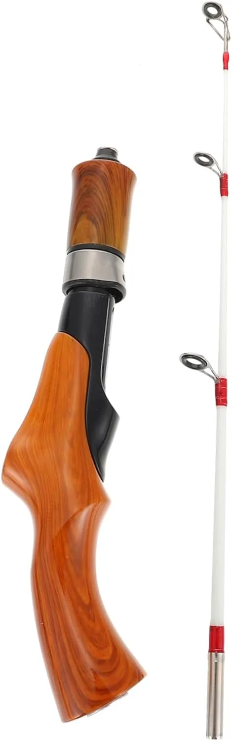 Telescopic Rod Short Size Fiberglass Construction Winter Angling Essential