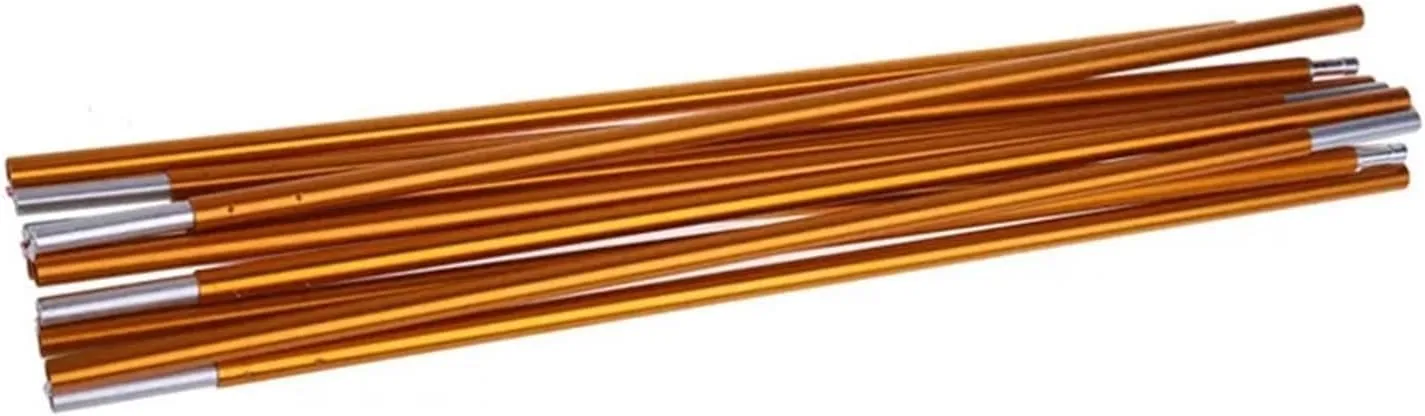 Telescopic Tarp Poles，Adjustable Tent Poles 8.5mm 3.6m 4.05m 4.42m Aluminum Tent Pole Alloy Tent Rod 5-8 Person Tent Accessories Tent Poles(442CM)