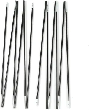 Tent Pole Support Frames Kit Outdoor Support， Outdoor Tools Tent Accessories 3.26m Tent Rod Replacement Tent Pole Kit Sun Shelter Camping Hiking Tent Accessories(3to4person Tent 3.9m)