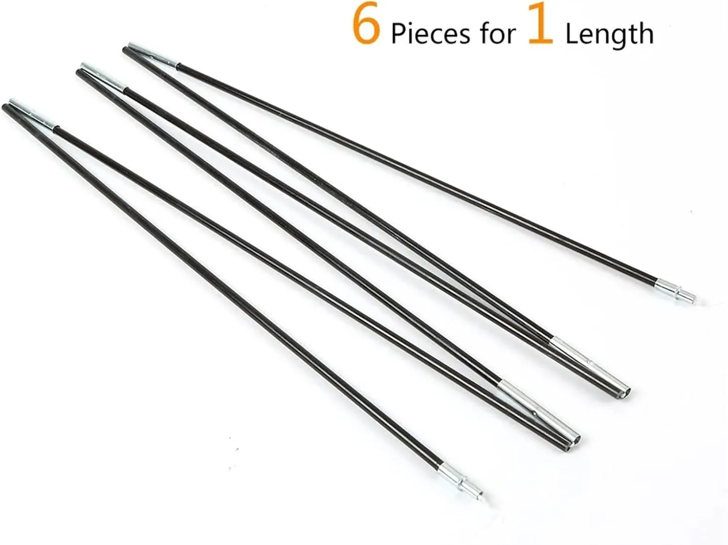 Tent Pole Support Frames Kit Outdoor Support， Outdoor Tools Tent Accessories 3.26m Tent Rod Replacement Tent Pole Kit Sun Shelter Camping Hiking Tent Accessories(3to4person Tent 3.9m)