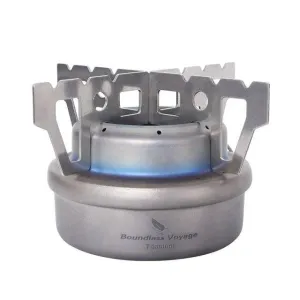 Titanium Alcohol Stove with Bracket